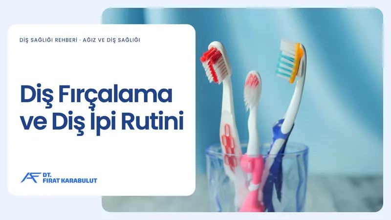 Diş Fırçalama ve Diş İpi Rutini
